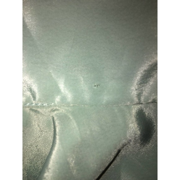 EUC Brownstone Studio VTG Vintage Long Sleeved Shimmery Teal Green Blouse - Picture 8 of 8